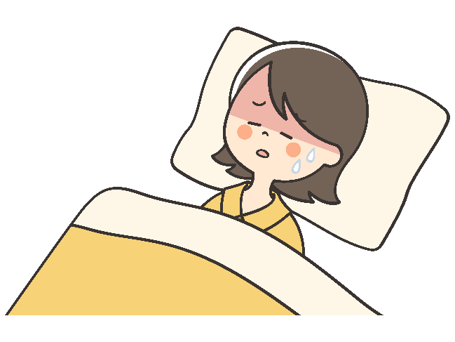 睡眠時無呼吸による慢性腎臓病への悪影響のイメージ画像
